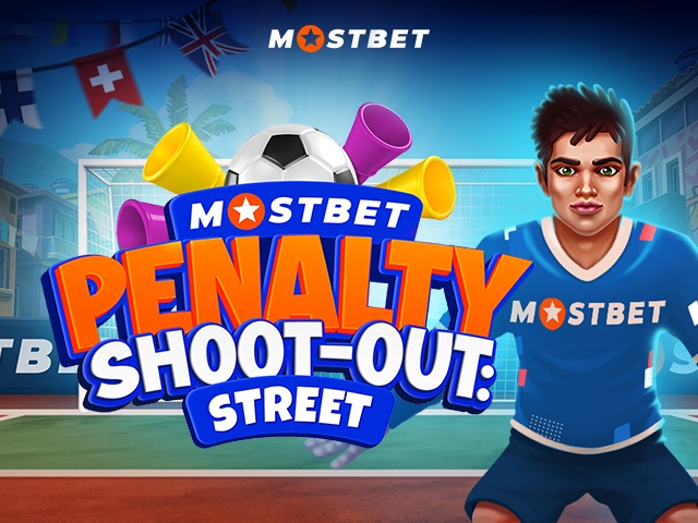 Küçə futbolu mövzusunu əks etdirən Penalty Shoot-Out Street oyununun həyəcanlı və idman-mərkəzli təsviri.